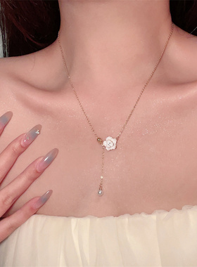 气质百搭小众款锁骨链配饰