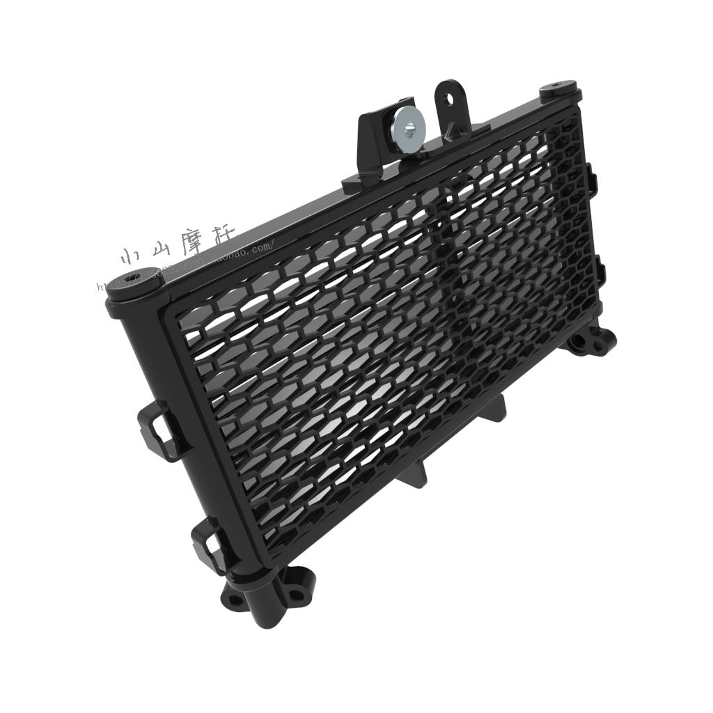 适用幽灵250摩托车 ZT250-S/R 油冷器 机油散热器总成 外罩 外壳
