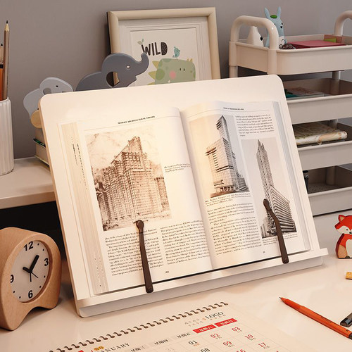 家用桌上加宽阅读架书立架书靠架