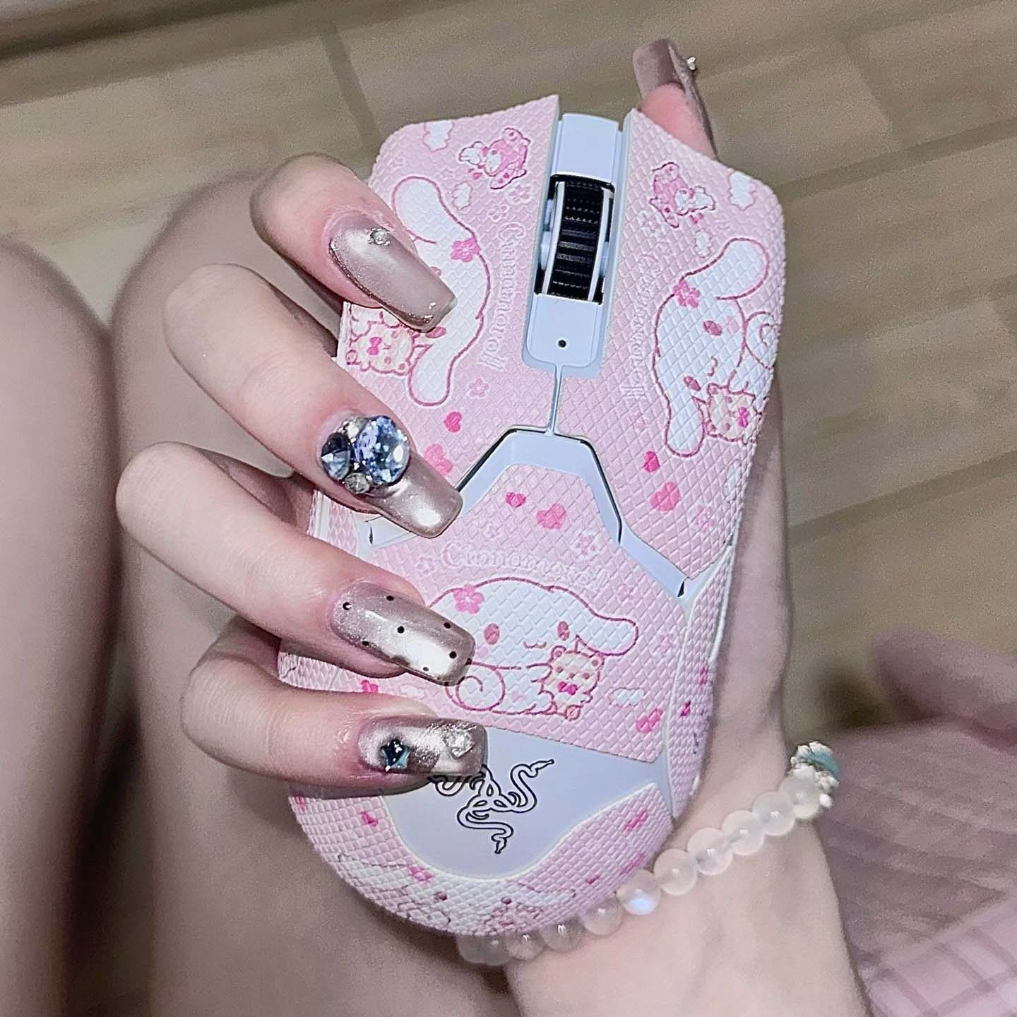 雷蛇毒蝰v2pro防滑贴蜥蜴皮3M胶鼠标防滑贴纸保护膜不留胶放氧化