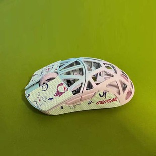 万灵花兽MINI/pro标准版/MAX防滑贴蜥蜴皮3M胶鼠标贴纸吸汗套黑白