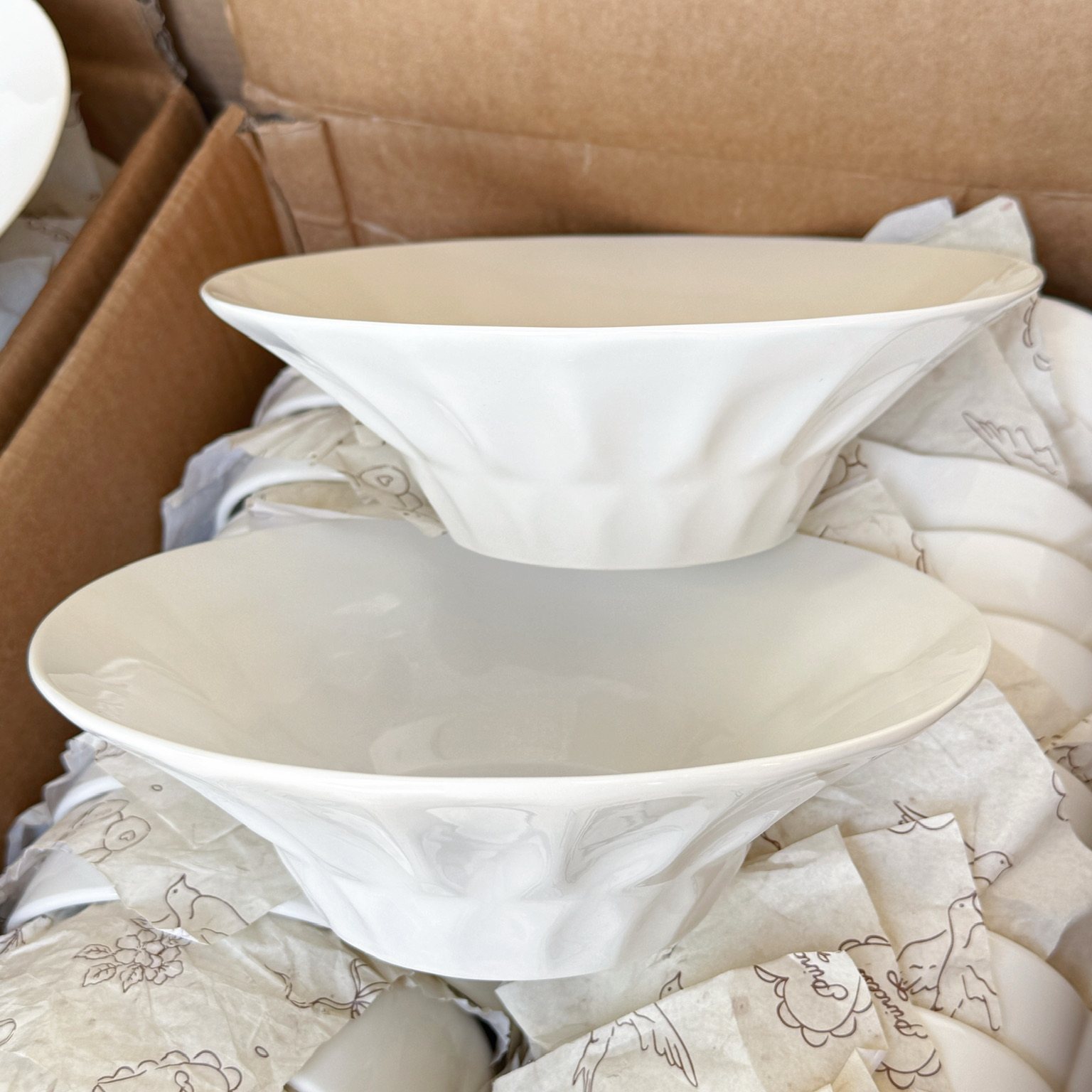 家用陶瓷拉面碗汤碗斗笠碗水果沙拉碗简约高级感好看的碗牛肉拉面,餐饮具,碗,淘宝优惠券,粉丝福利购,淘宝优惠卷