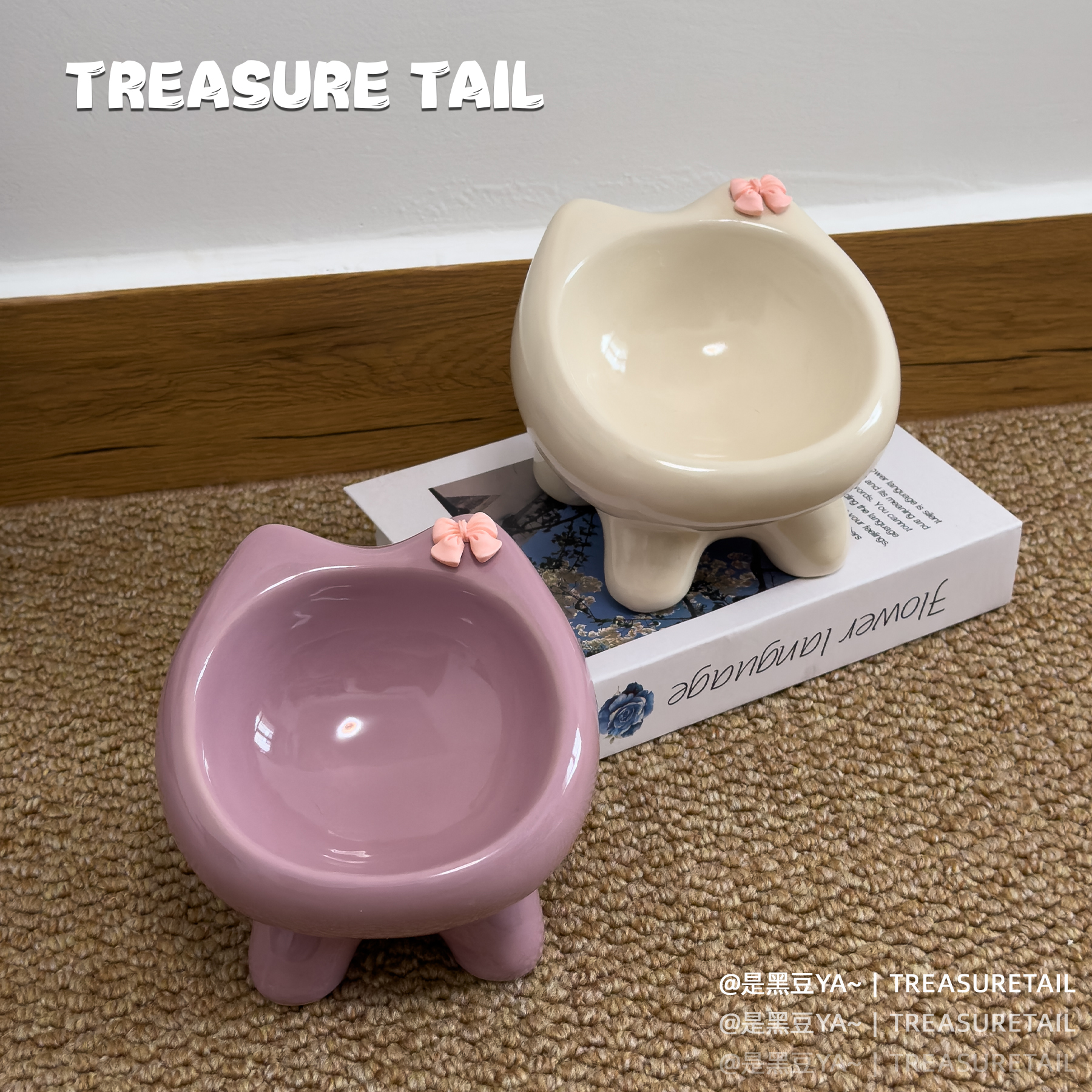 TreasureTail超可爱猫碗