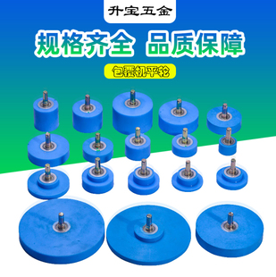 包覆机覆膜机配件耐高温耐磨硅胶轮小行走压轮橡胶轮传动轮送料轮