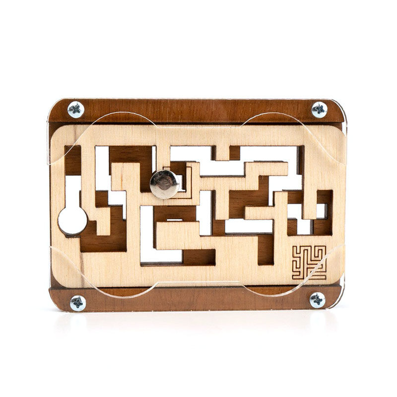 德国木制two keys迷宫十级难度puzzle高智商烧脑益智玩具礼物解密