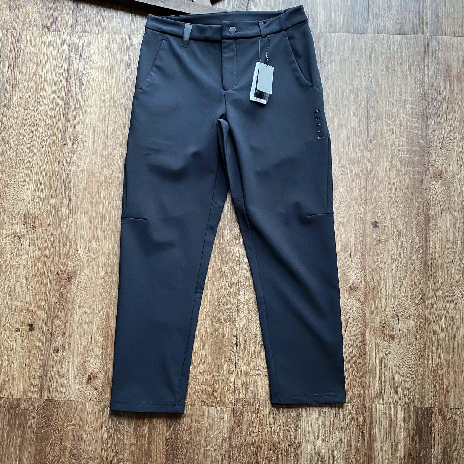 冬季新款DUALIS都市通勤男士梭织防泼水软壳休闲裤运动加绒长裤