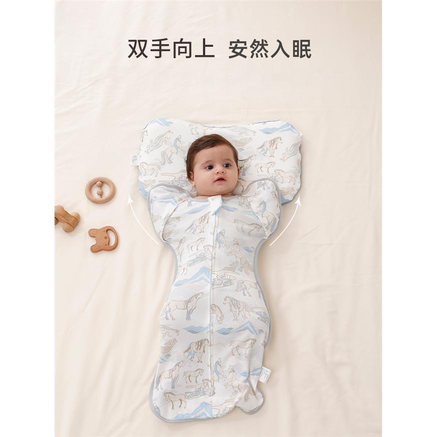 婴儿睡袋四季款宝宝襁褓a