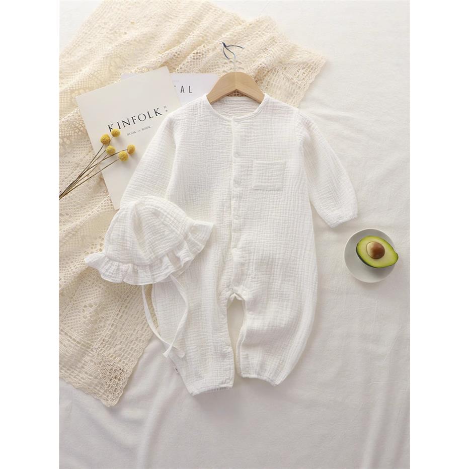 婴儿春秋新款爬服新生儿