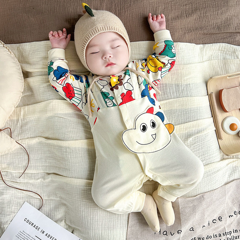 新生婴儿儿衣服春秋纯棉
