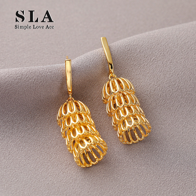 Simple Love Acc私家  复古个性金属风灯笼设计高级感法式耳环女,饰品/流行首饰/时尚饰品新,耳环,淘宝优惠券,粉丝福利购,淘宝优惠卷
