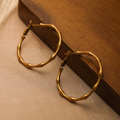 Simple 设计简约百搭银针耳环女 耳圈高级感2025新款 Love Acc私家