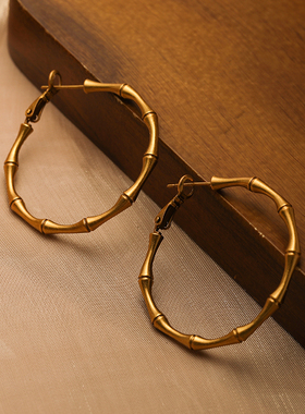 Simple Love Acc私家 耳圈高级感2025新款设计简约百搭银针耳环女