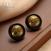 Love Acc私家 美拉德复古系列耳环女 Simple 法式 高级感出彩耳钉