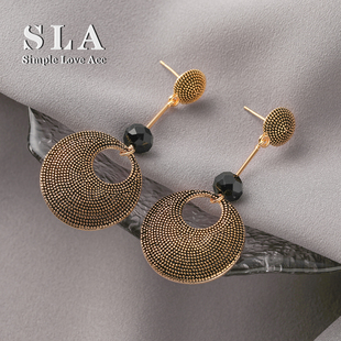 2025年新款 Simple 独特设计感复古长款 Acc私家 高级感耳环女 Love