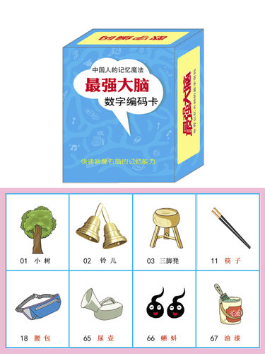 数字记忆编码卡最强大脑王锋扑克