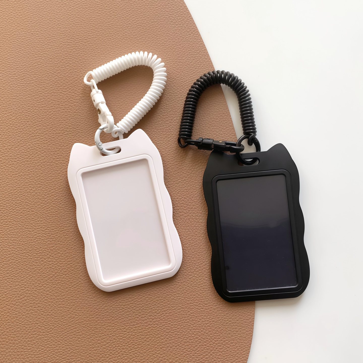 猫耳纯色防丢公交饭卡校园卡卡套