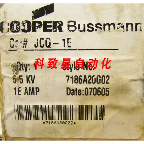 工业配件JCQ 1E 5.5KV 1E AMP高压保险丝7186A20G02