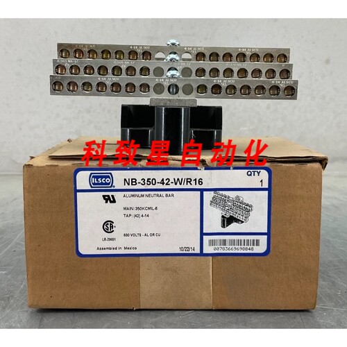 工业配件IILSCO NB-350-42-W/R16 铝制条 600V MAIN:350KCMIL-6