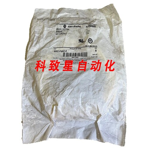 工业配件889D-F4AC-5/B 4-PIN DC MICRO QD CORDSET STRAIGHT 5M