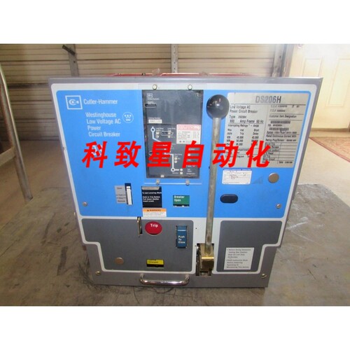工业配件DS 206H CIRCUIT BREAKER 800 AMP 600 VW 800A TRIP