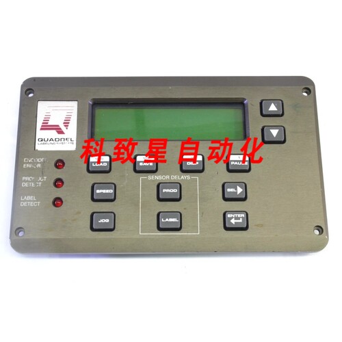 工业配件QUADREL 标签系统控制器显示器（带 OPTREX 20-20404-2）