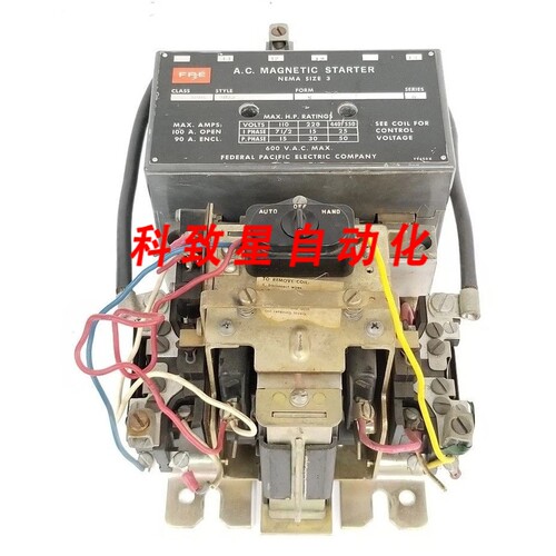 工业配件FEDERAL PACIFIC 4204-BU33-S STARTER 110V 60C SER.B 4