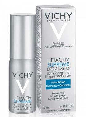 加拿大Vichy薇姿 提升活性精华素 眼周 长睫毛浓密液 抗皱浓缩液