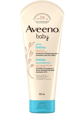 加拿大Aveeno艾维诺 婴儿乳液 日用保湿霜 胶状燕麦 低敏无香