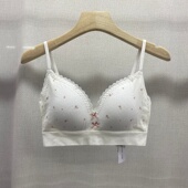 碎花抹胸美背女薄款 6227新款 时尚 小胸聚拢收副乳防走光裹胸内衣