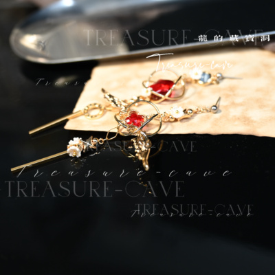 〔苹果糖〕·缇宝 周边印象衍生手作耳夹钉耳饰 项链星穹铁道礼物