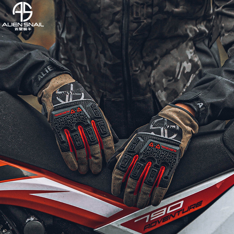 自营摩托车骑行手套夏季网眼红树林男女机车透气防摔
