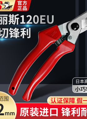 ARS日本进口120EU修枝剪爱丽斯园艺剪园林工具剪刀果树剪粗树枝剪