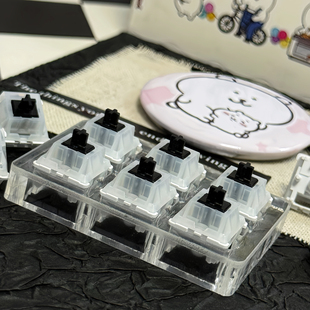 熊熊轴 HIFI轻压力码字轴五脚热插拔线性闷响声优轴适配迈从 vgn