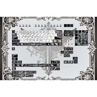 【风帽】风帽键帽半透光热升华原厂高度键帽客制化PBT适配wooting