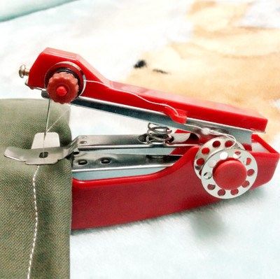 【全新升级】家用手动迷你缝纫机便携式小型袖珍微型裁缝机缝衣机