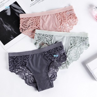 waist underwear low 性感纯欲低腰 briefs Sexy 2023 lace