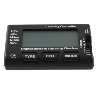 Battery Capacity Checker Controller RC CellMeter测试仪
