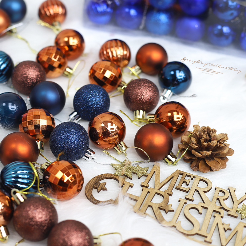 4CM Christmas Ball Christmas Decoration Christmas Tree Penda