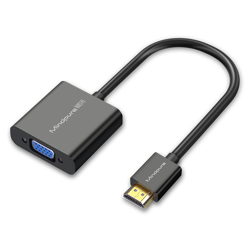HDMI to VGA converter with high-definition audio adapter