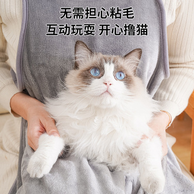 New pet grooming clothes, cat and dog aprons抱猫神器宠物用品