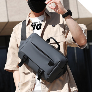 Trendy brand crossbody chest bag for men潮牌斜挎胸前包男挎包