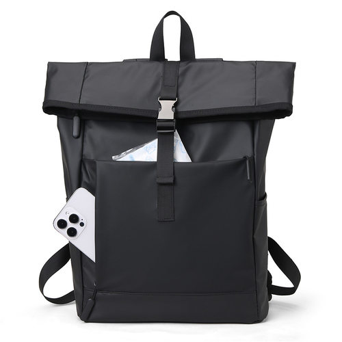 European leisure rolled backpack for short distance travel