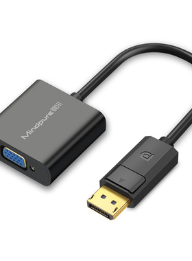 DP to VGA converter desktop computer graphics card monitor