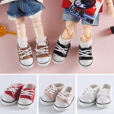 taobao agent [Federal price] OB11 baby shoe canvas shoe baby clothes molly baby shoe girl head Holala GSC shoes