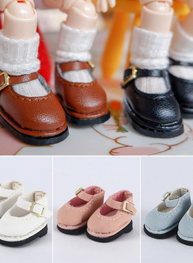 ob11娃鞋 ob11娃衣 小皮鞋 molly娃鞋 妹头 holala鞋子 GSC素体