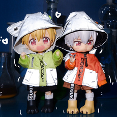 Кукла BJD ob11娃衣 荧光猫 反光 molly娃娃衣服12分8分bjd