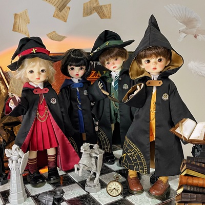 taobao agent 6 points bjd baby clothes magic derivative set 6 points 1/6yosd doll clothes college style magic robe