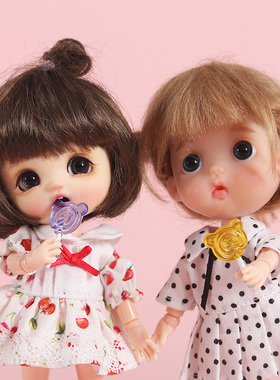 ob11 娃用拍摄道具 棒棒糖 molly小红帽 8分bjd holala 妹头 圆乃