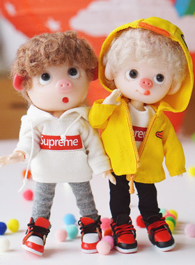 ob11娃衣 ob11 裤子 长裤 12分bjd娃娃衣服 美结猪 PICCODO gsc