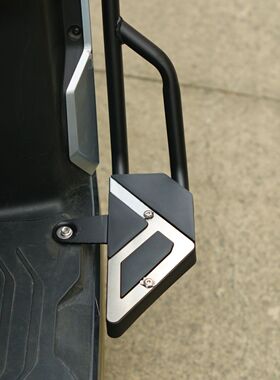 适用适用小牛FX风速版带踏板加宽前护杠保险杠FX.FXT镀铬金属踏板